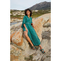 Robe Seraphine Soie - Aspen Green