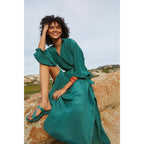Robe Seraphine Soie - Mordore