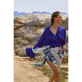 Blouse Anae - Purple Blue