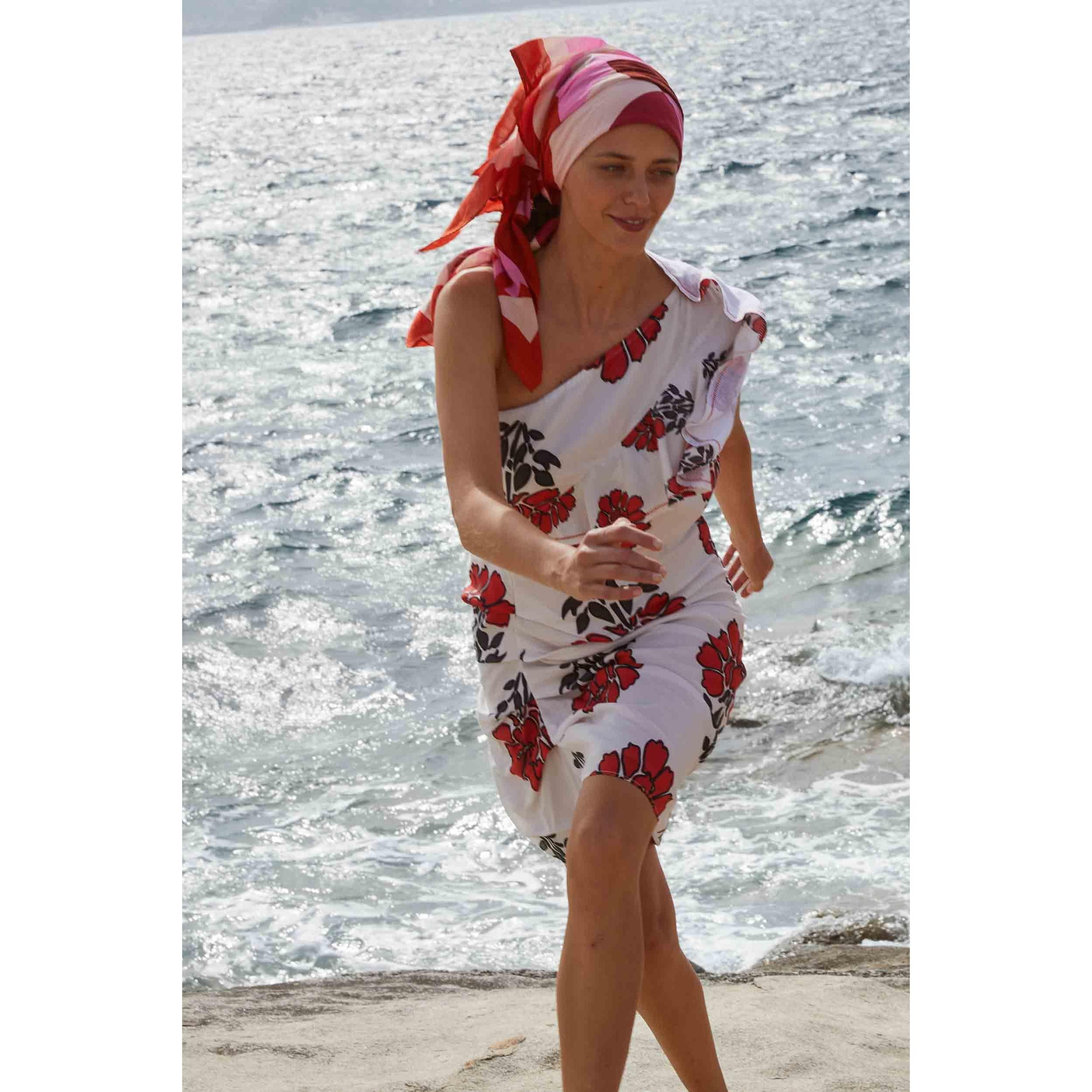 Robe Galiene Imprime Indian Flowers - Redclay