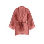 Veste Kimono Renata Etamine De Laine - Potter Clay