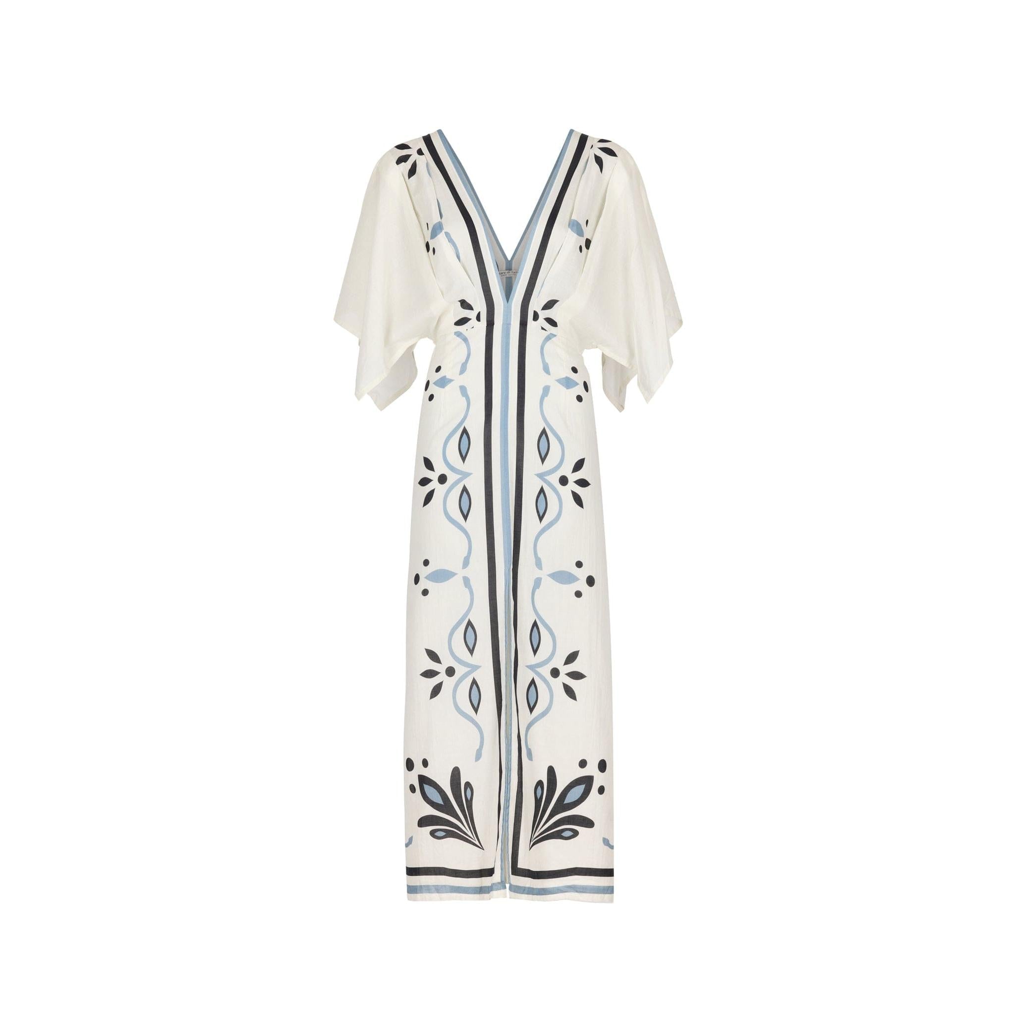 Robe Souane Imprime Arabesque - Pink