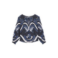 Blouse Rosie Imprime Baroque - Black