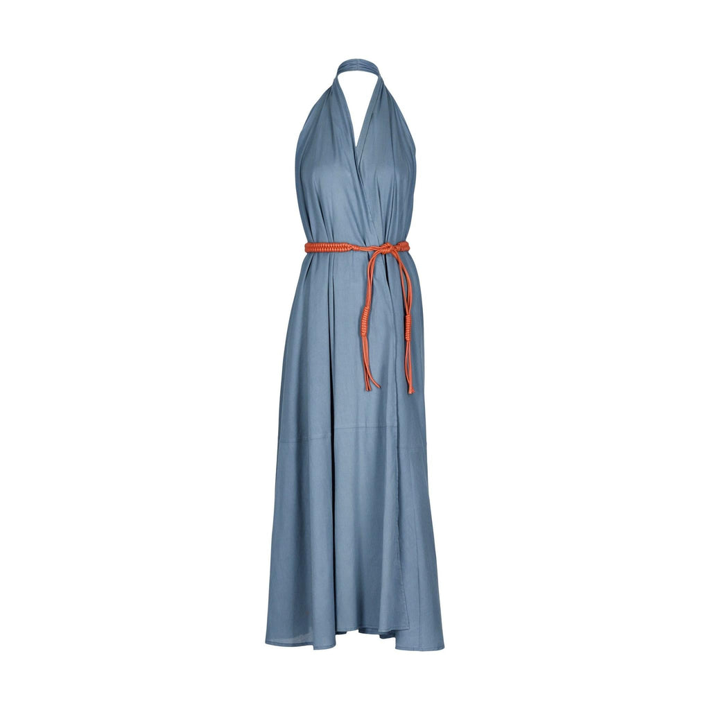 Robe Paréo Malin Long Acacia - Storm Blue