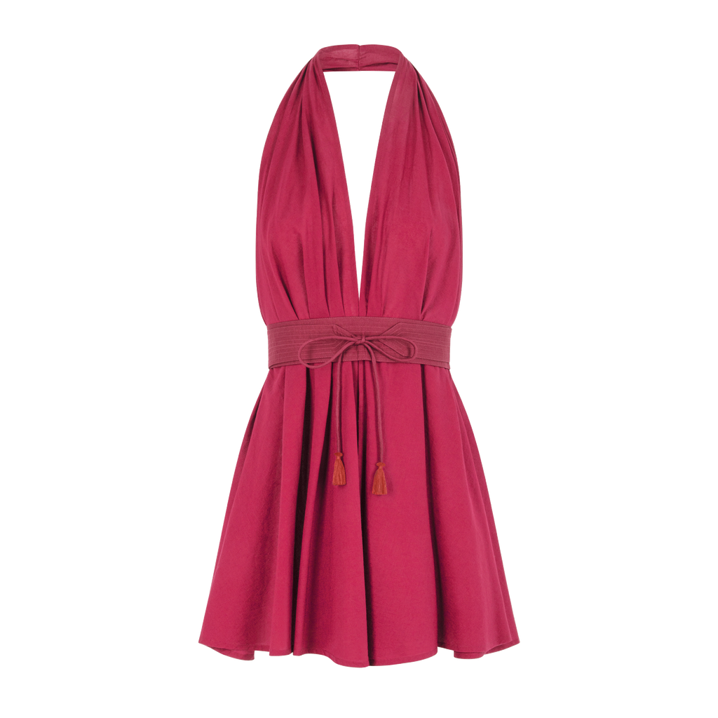 Robe Paréo Malin Court Ava - Camelia