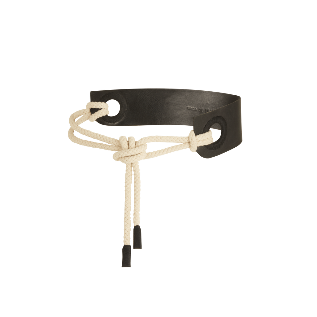Ceinture En Cuir Penelope - Black