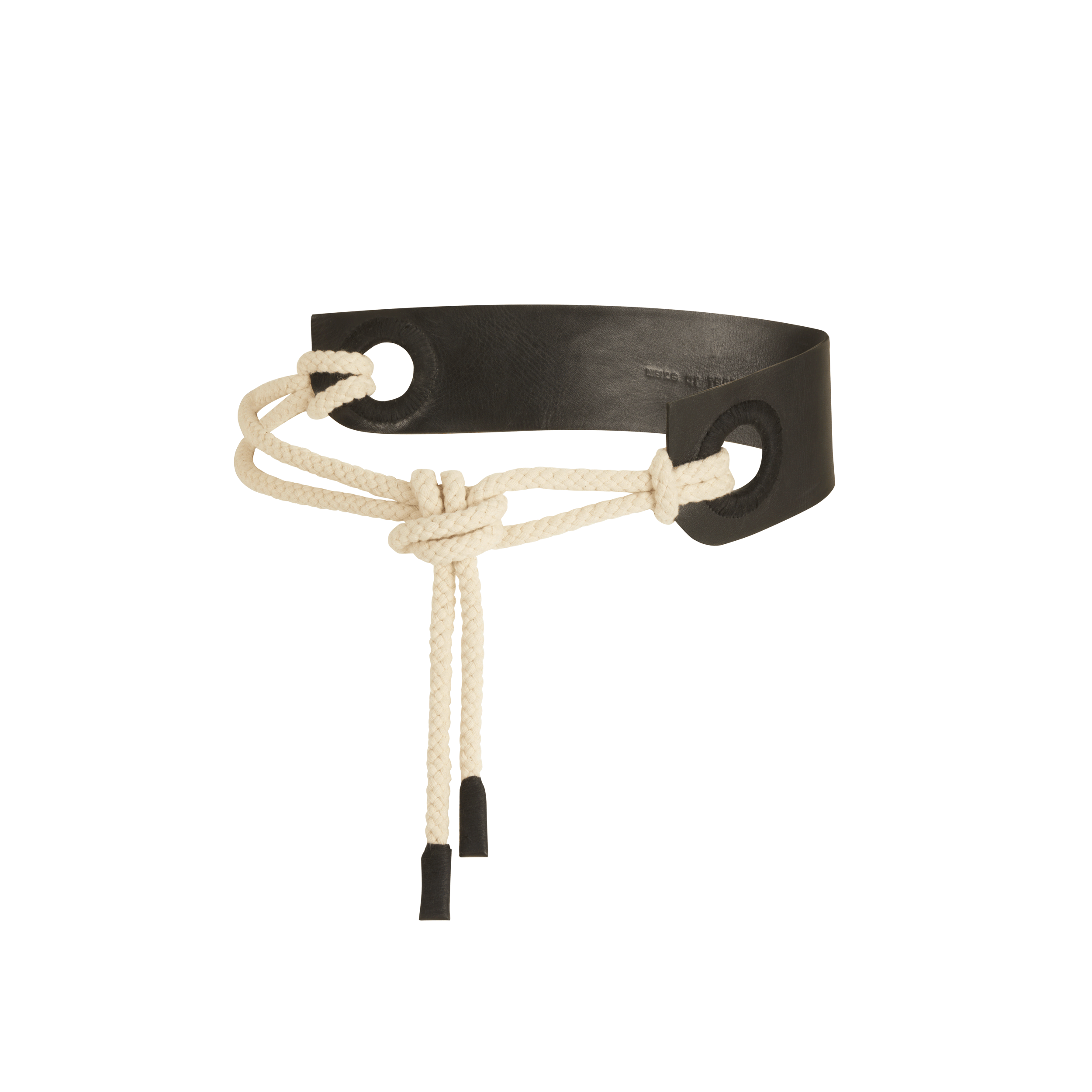 Ceinture En Cuir Penelope - Black