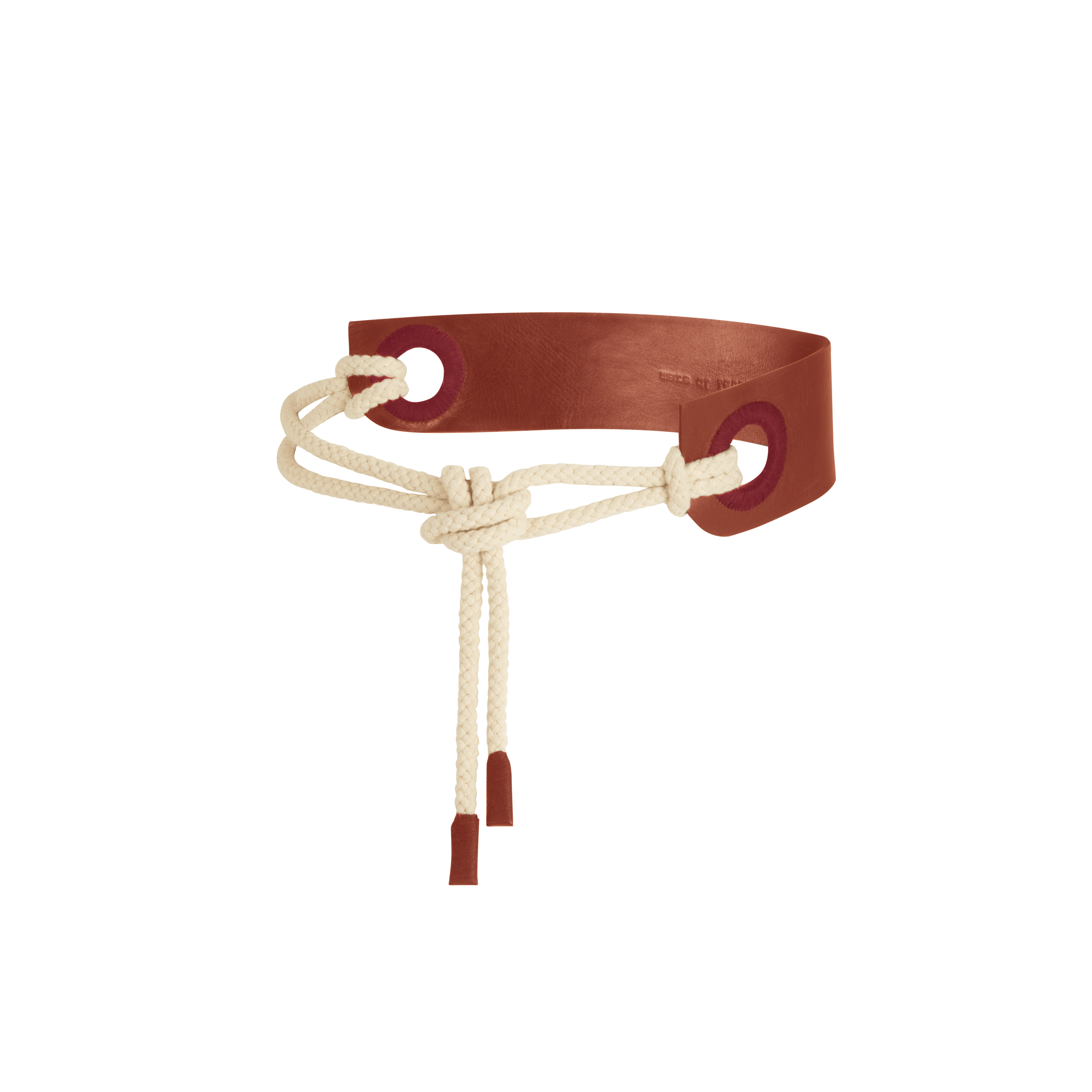 Ceinture En Cuir Penelope - Auburn