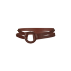 Ceinture En Cuir Philipine - Terracotta