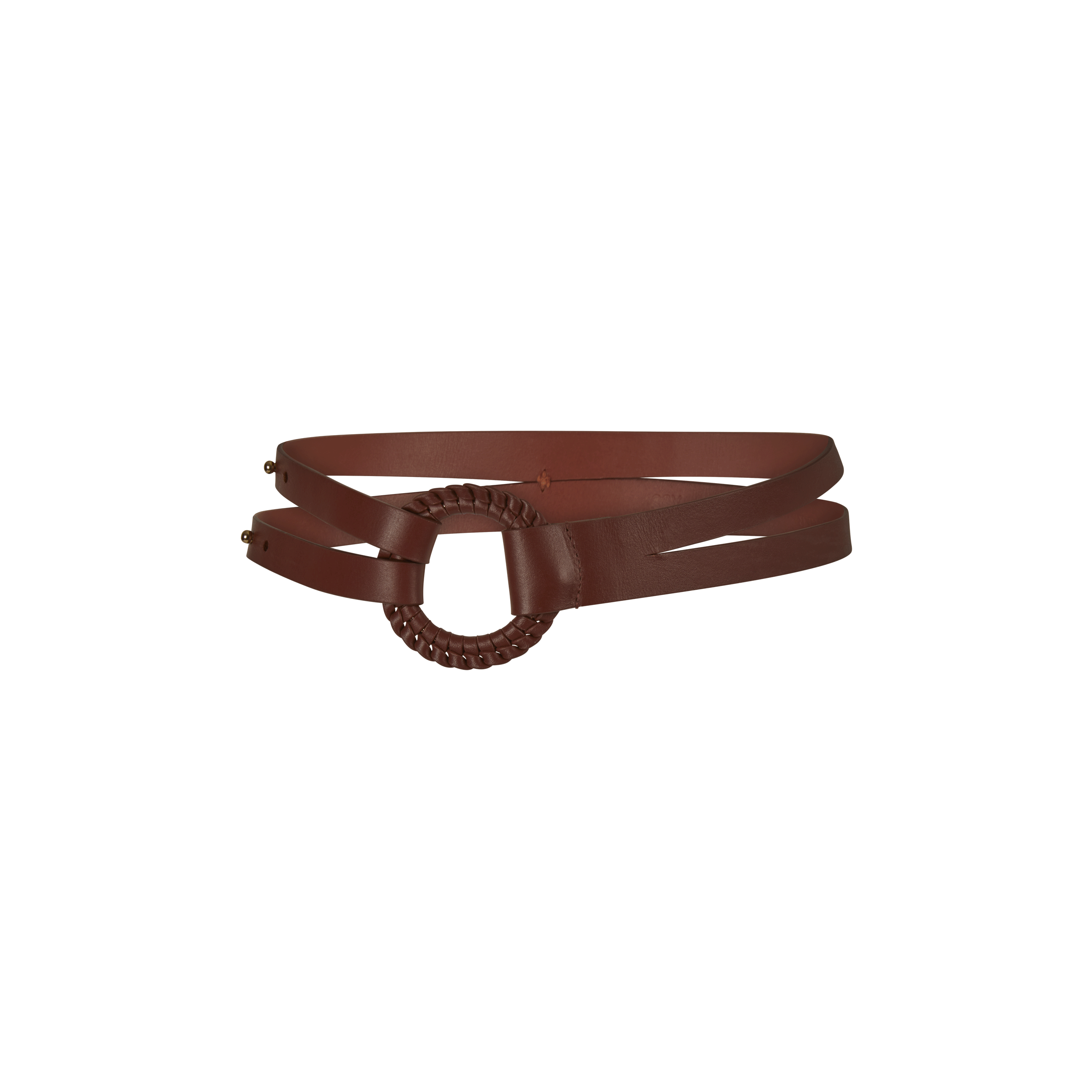 Ceinture En Cuir Philipine - Terracotta