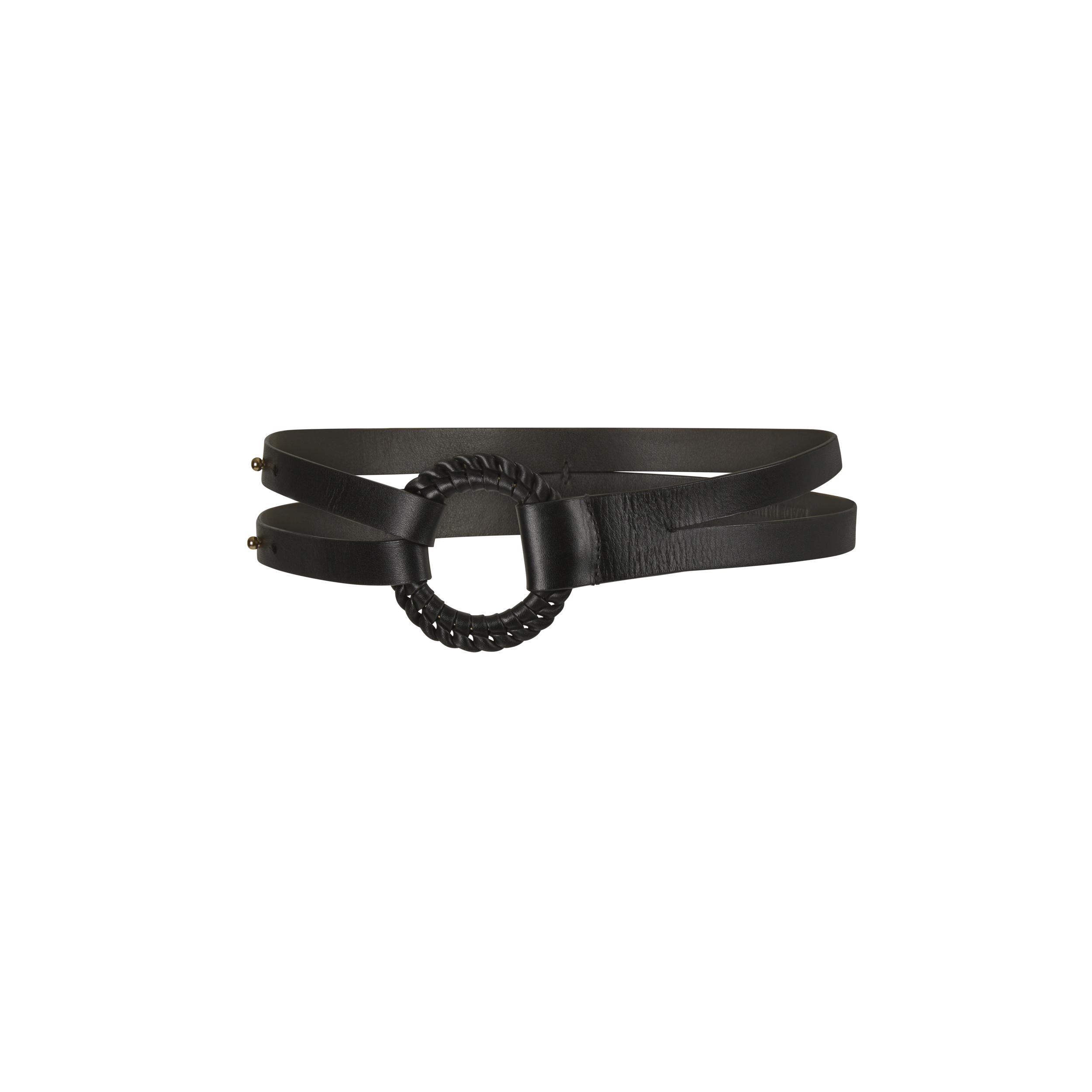 Ceinture En Cuir Philipine - Black