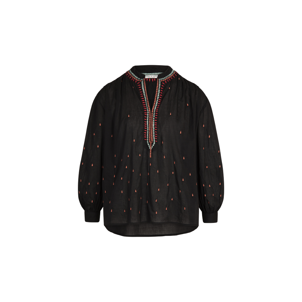 Blouse Gilda Matriochka - Black