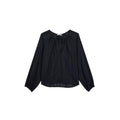 Blouse Rosie Ajouree - Black