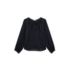 Blouse Rosie Ajouree - Black
