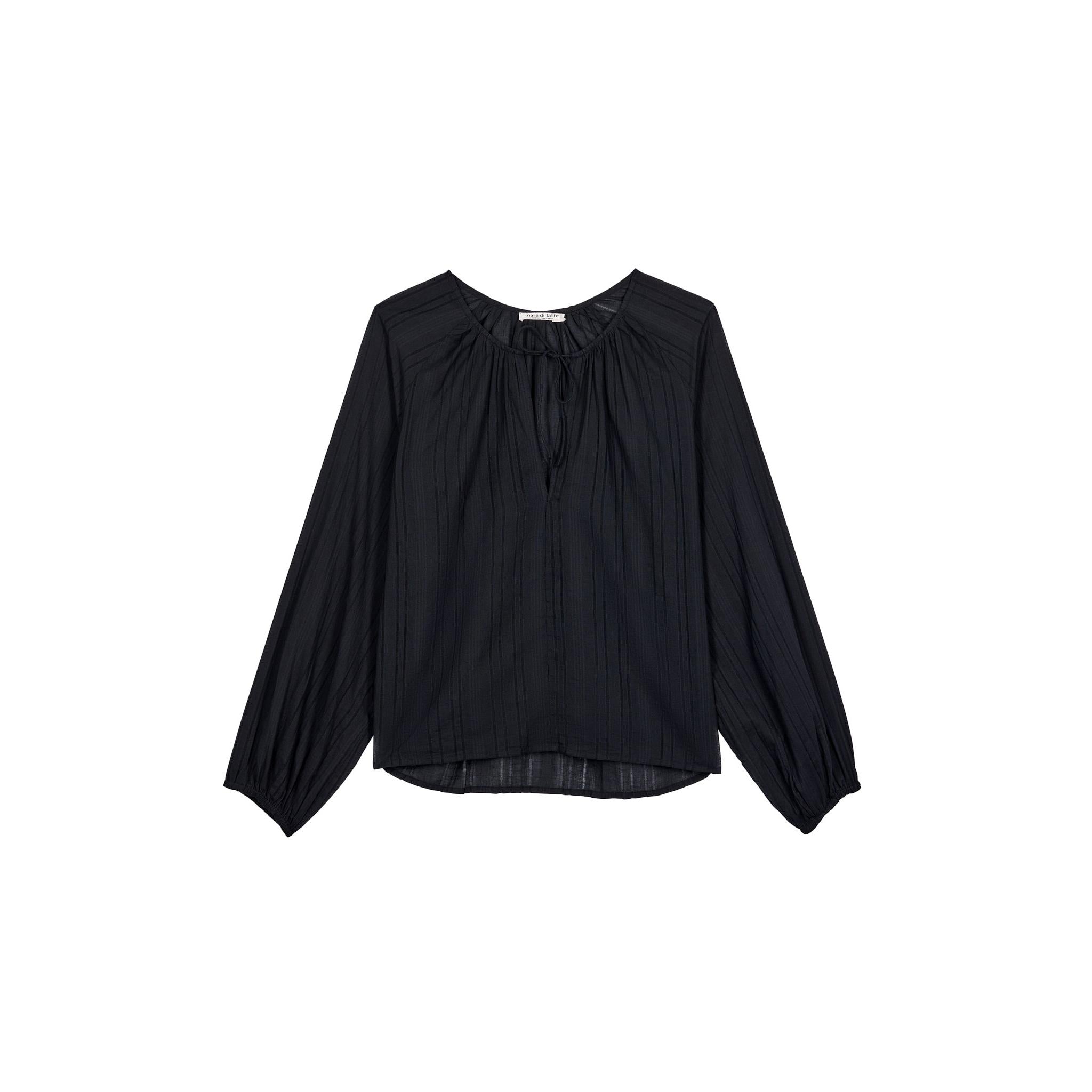 Blouse Rosie Ajouree - Black
