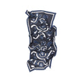 Etole Imprime Baroque - Black