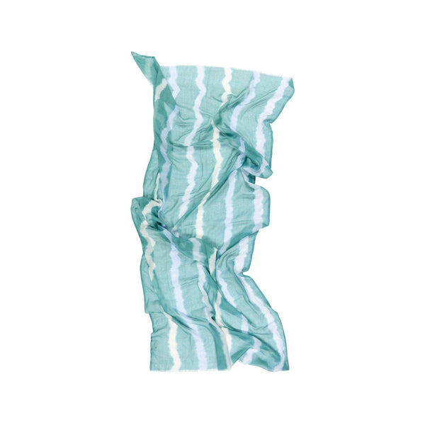 Etole Tie And Dye Etamine De Laine - Lagon