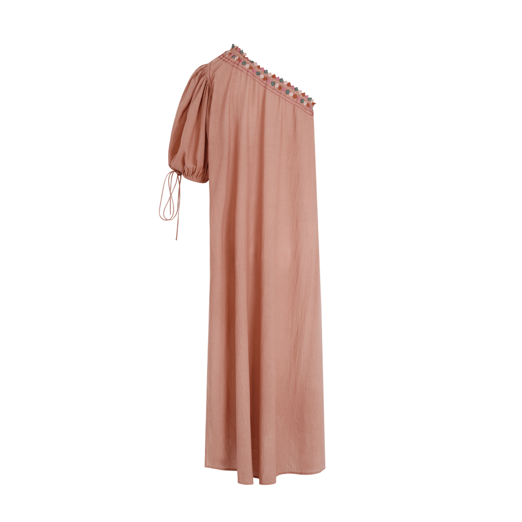 Robe Coraline Brodee - Blush Combo