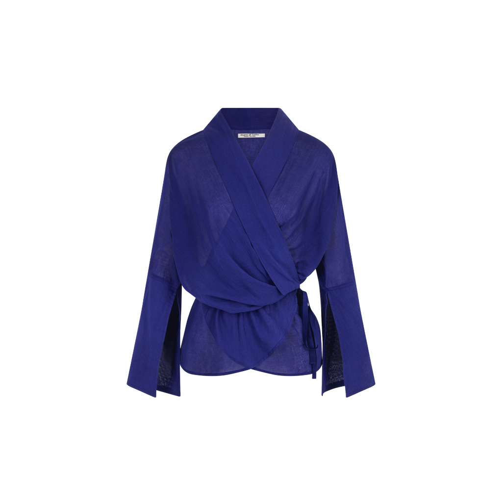 Blouse Anae - Purple Blue