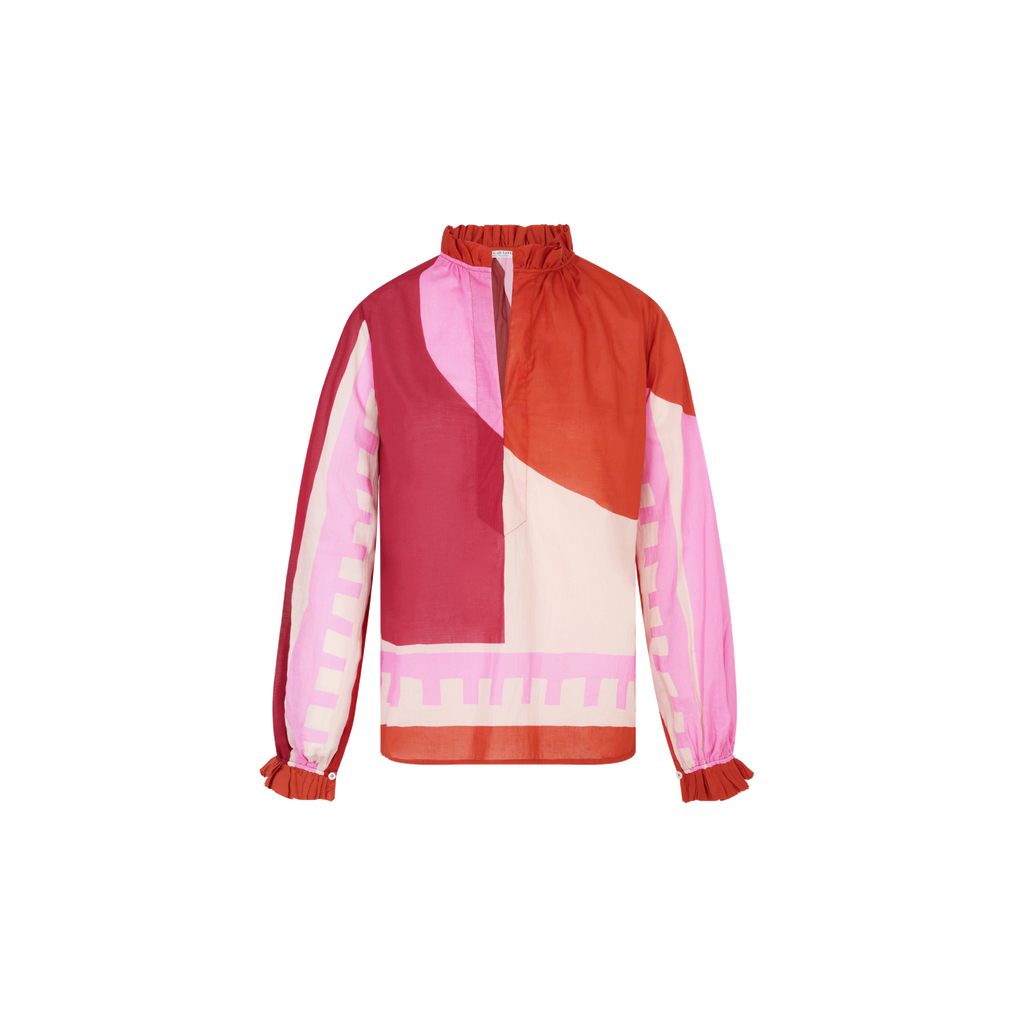 Blouse Sapho Imprime Graphico - Pink