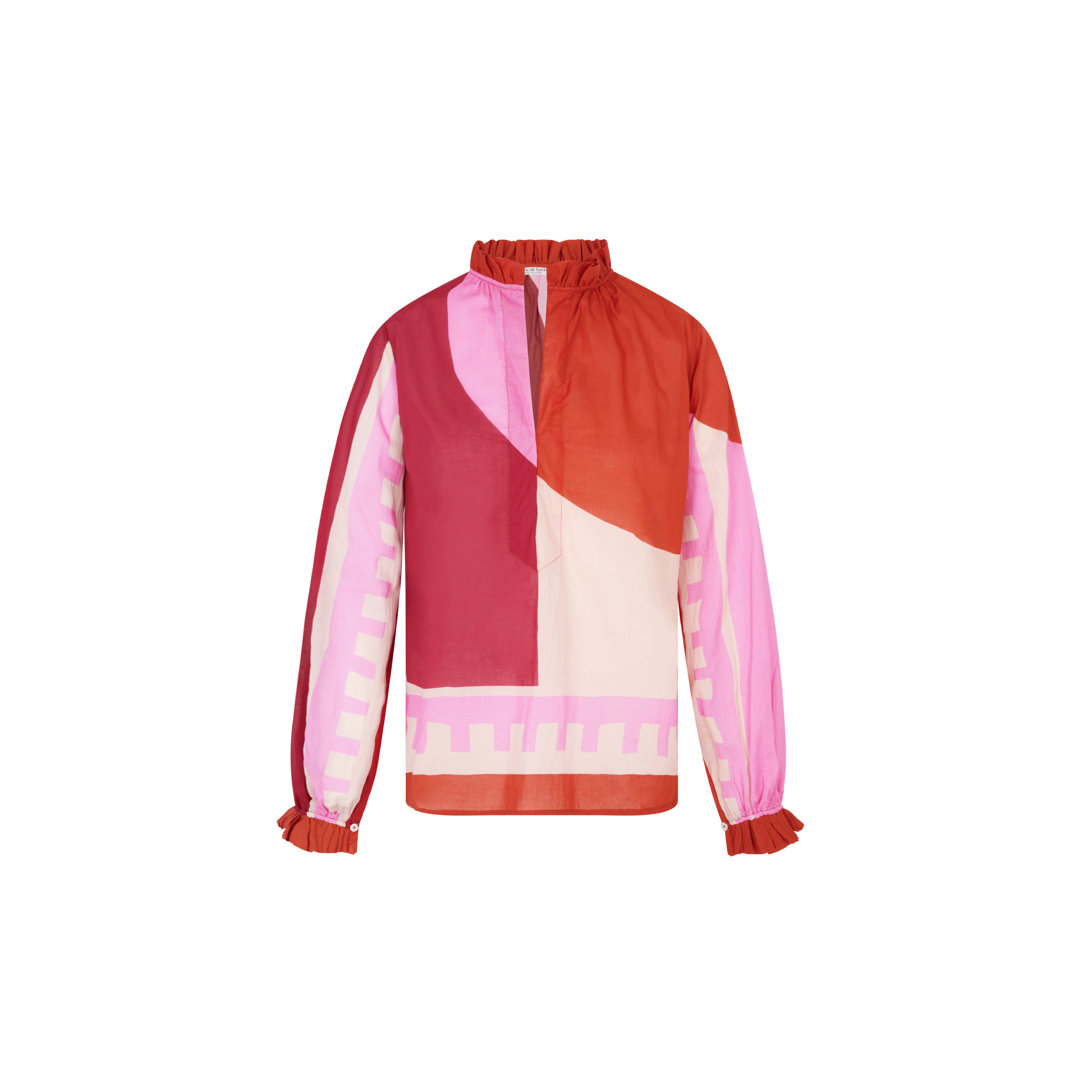 Blouse Sapho Imprime Graphico - Pink