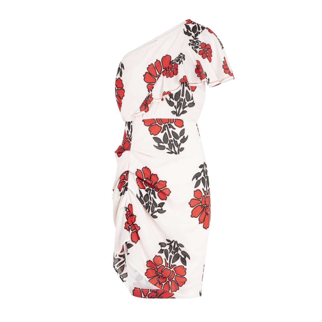 Robe Galiene Imprime Indian Flowers - Redclay