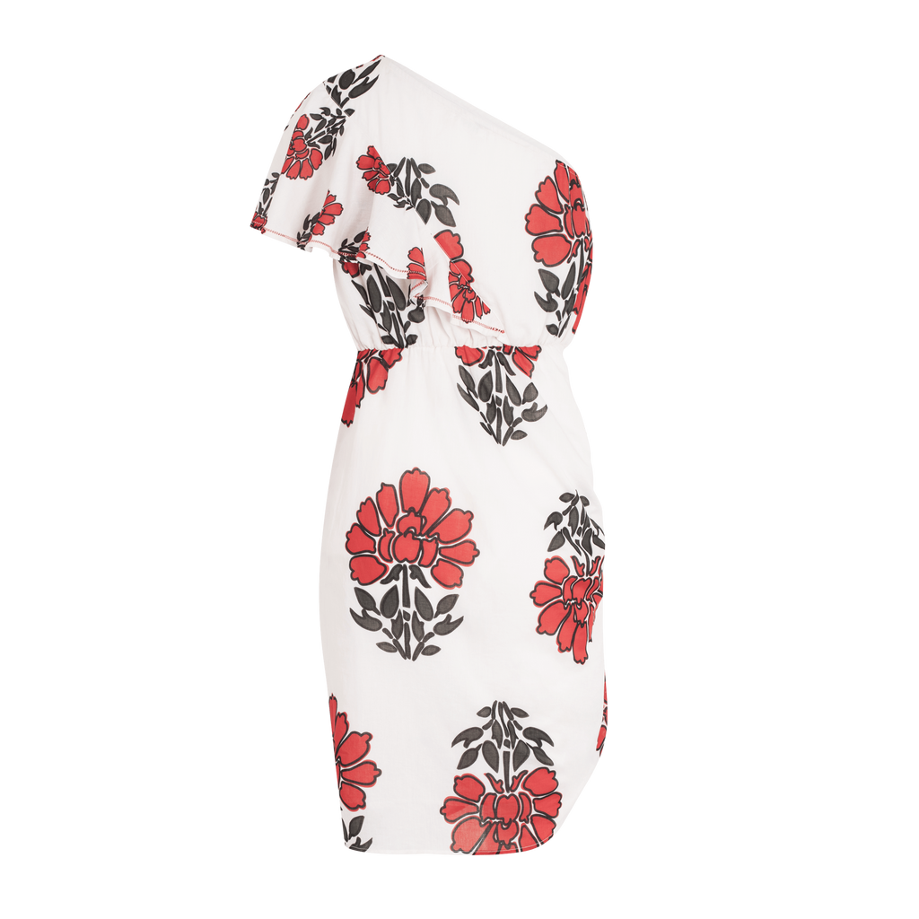 Robe Galiene Imprime Indian Flowers - Redclay
