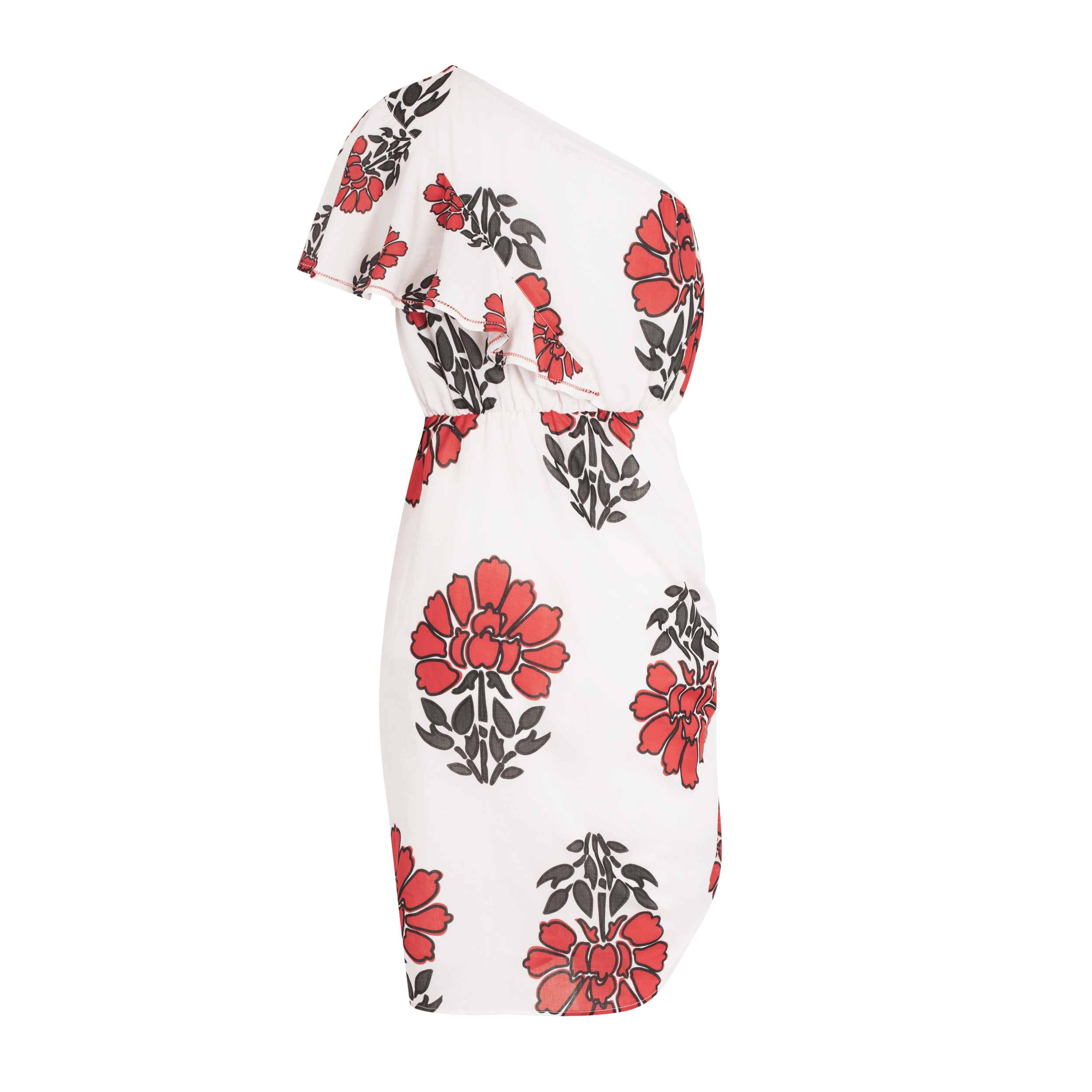 Robe Galiene Imprime Indian Flowers - Redclay
