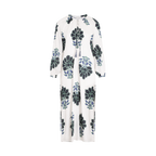 Robe Gregoria Imprime Indian Flowers - Blue