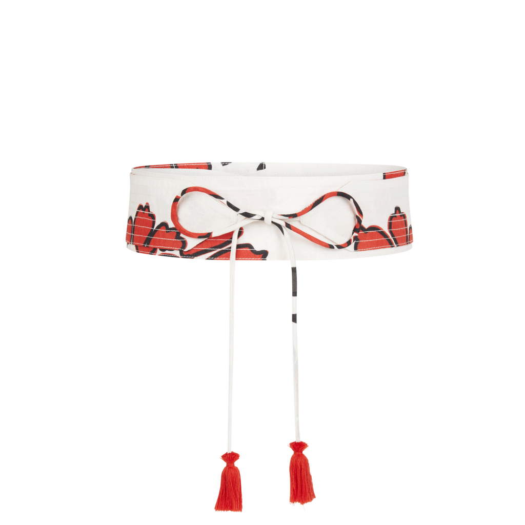 Ceinture Andria Imprime Indian Flowers - Redclay