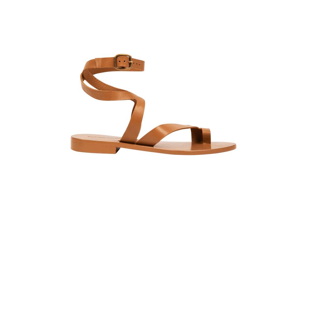 Sandales En Cuir Irene - Nude
