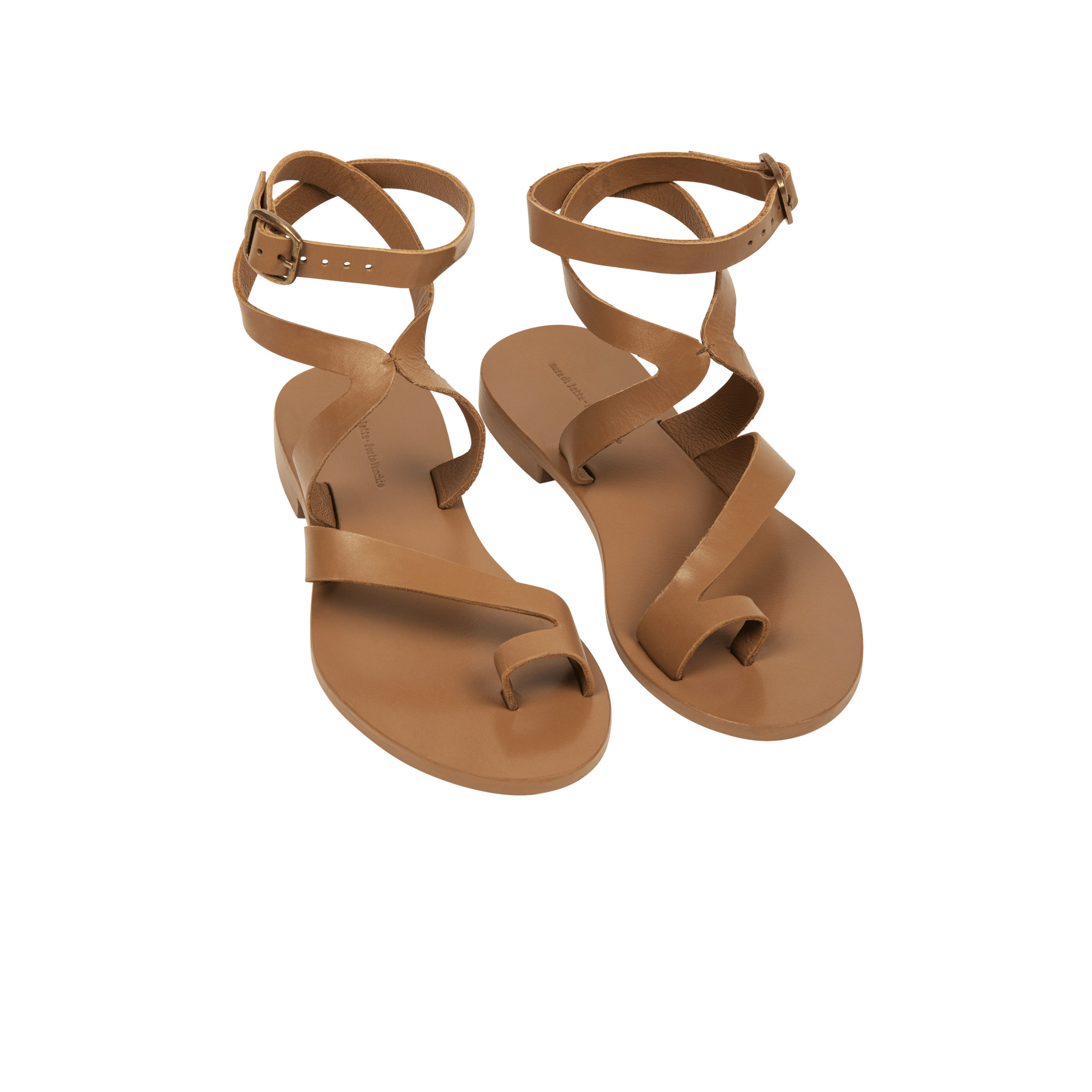 Sandales En Cuir Irene - Nude