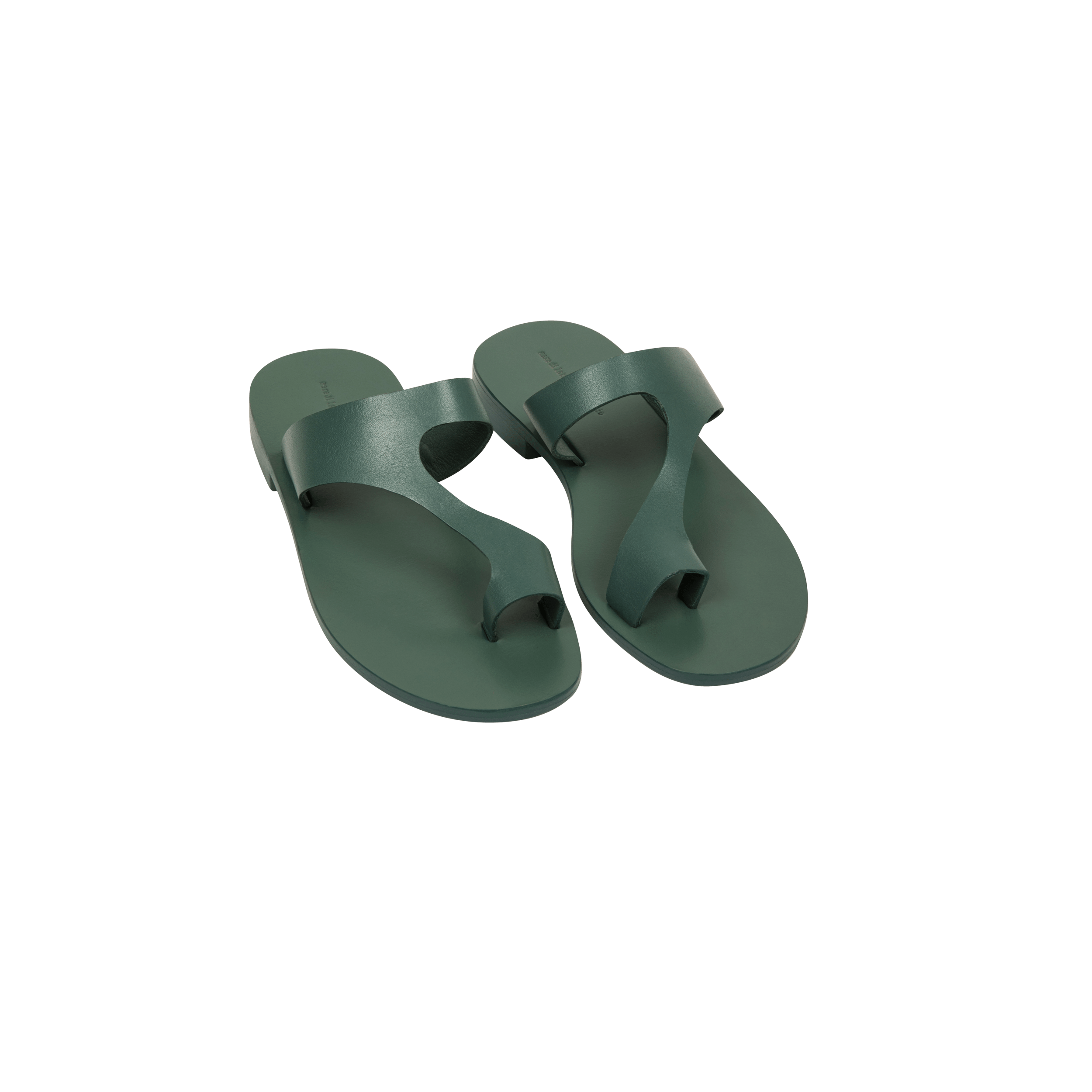 Sandales En Cuir Itak - Aspen Green
