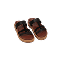 Sandales En Cuir Ivar - Black Terracotta