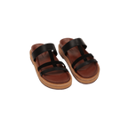 Sandales En Cuir Ivar - Black Terracotta