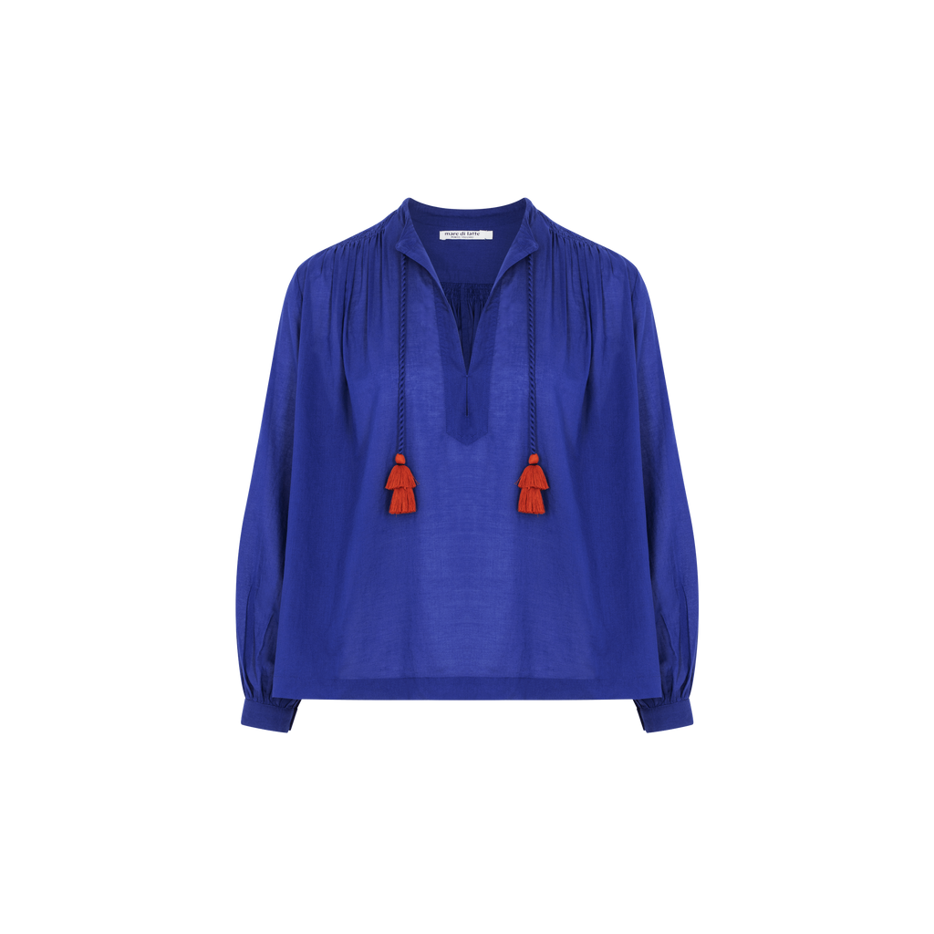 Blouse Venaco - Purple Blue