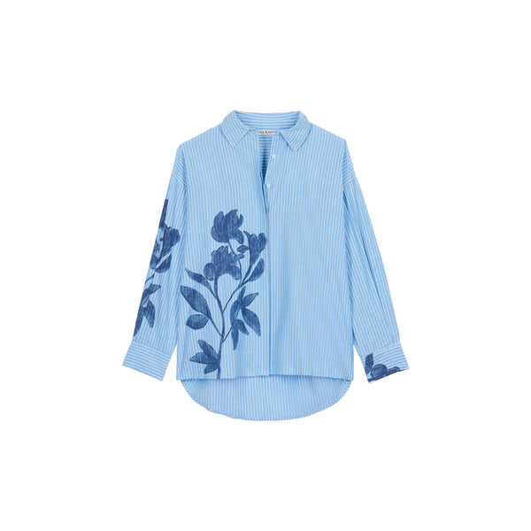 Chemise Fiorina Imprime Orchids - Blue