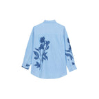 Chemise Fiorina Imprime Orchids - Blue