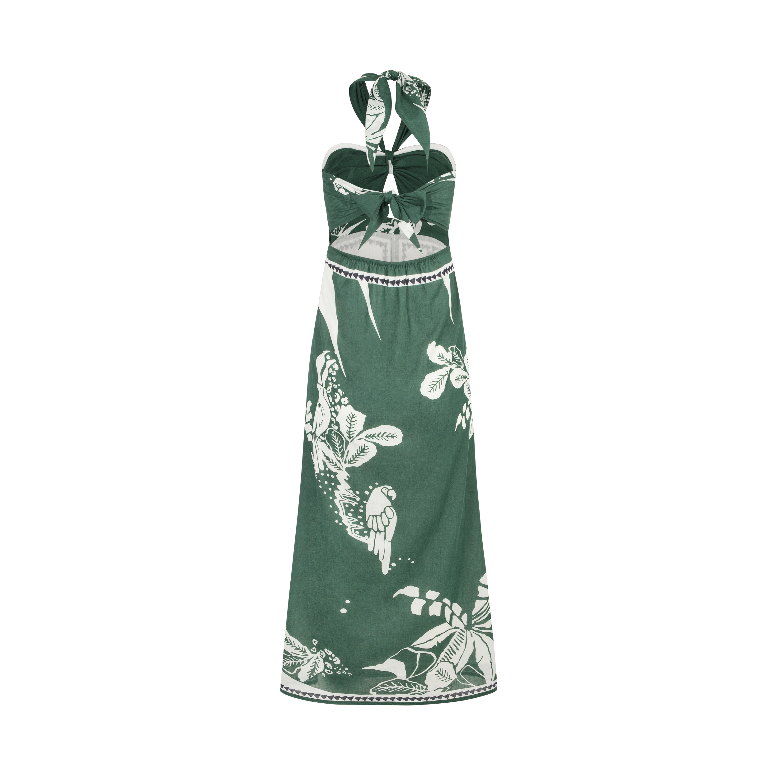 Robe Clemence Imprime Palladio - Aspen Green