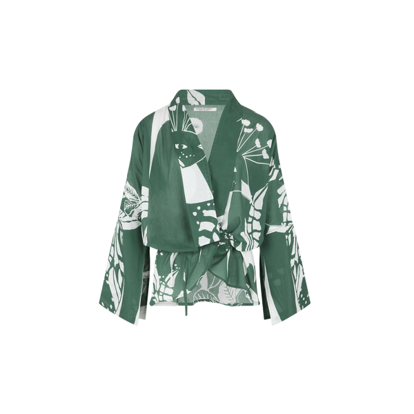 Blouse Anae Imprime Palladio - Aspen Green