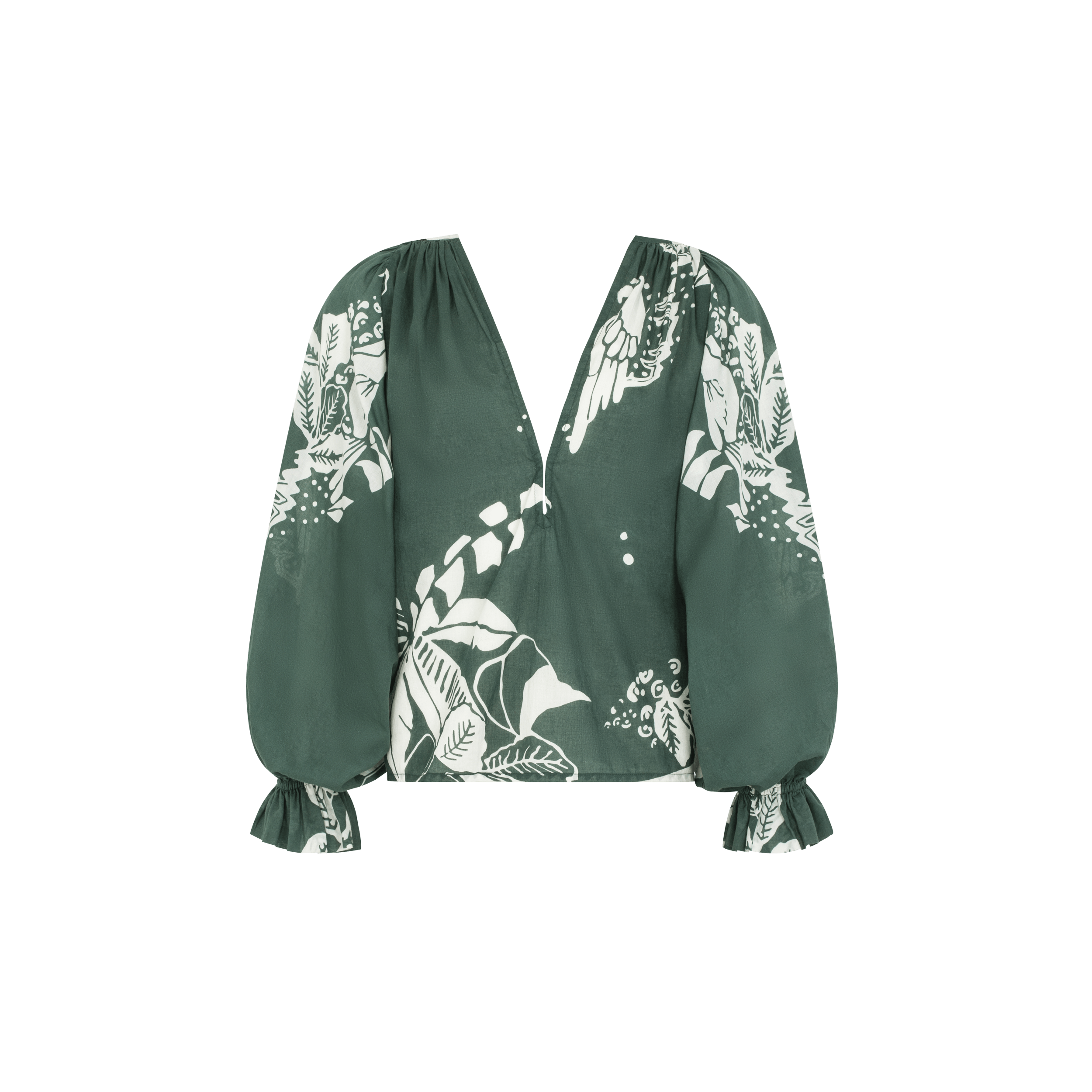 Top Divya Dos Nu Imprime Palladio - Aspen Green