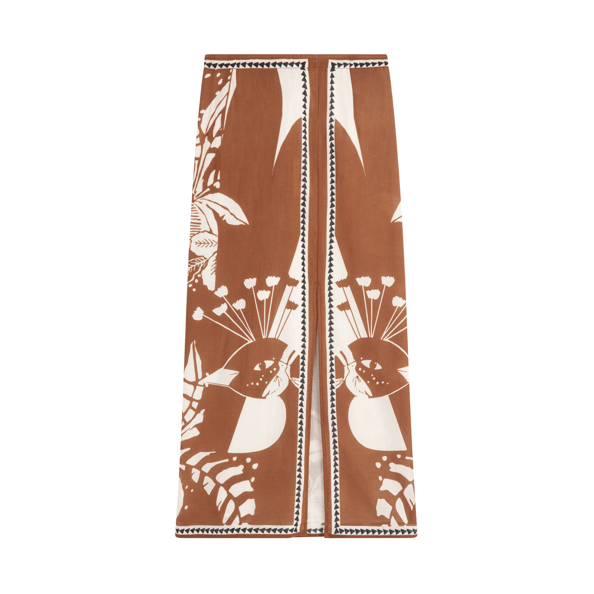 Jupe Paolina Imprime Palladio - Caramel