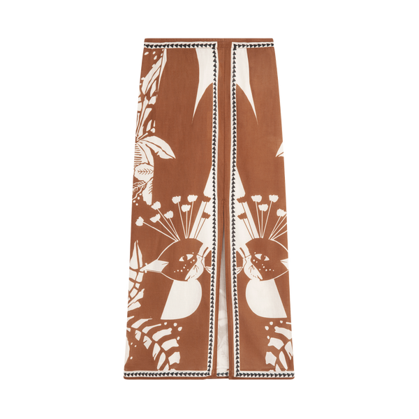 Jupe Paolina Imprime Palladio - Caramel