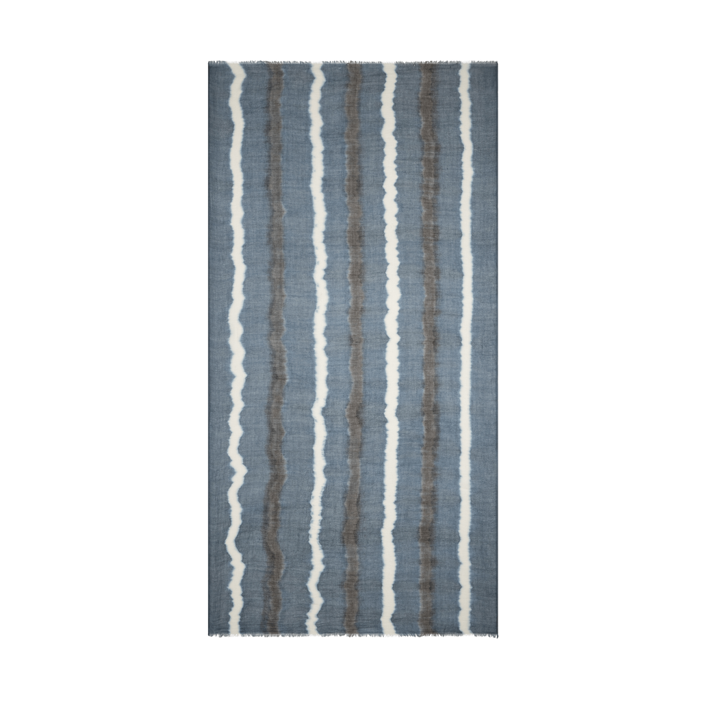 Etole Tie And Dye Etamine De Laine - Blue Print
