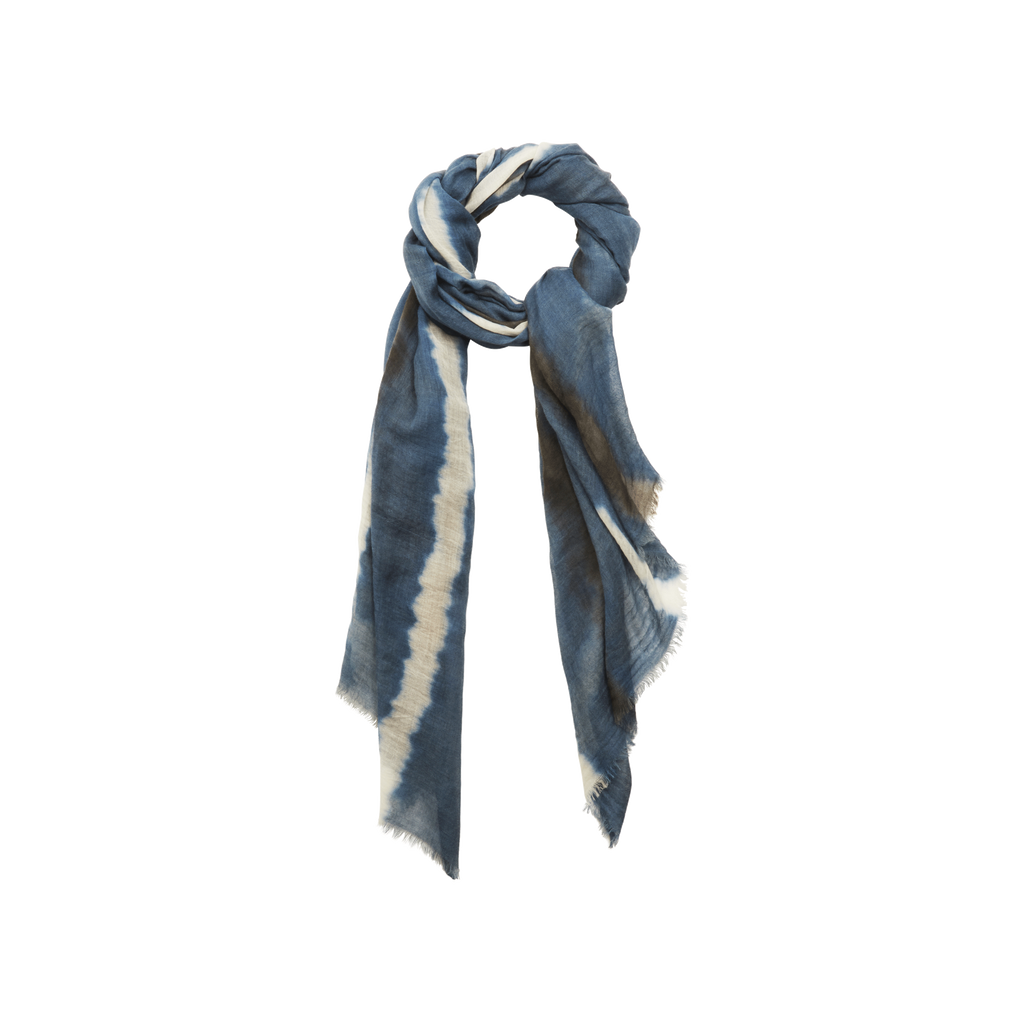 Etole Tie And Dye Etamine De Laine - Blue Print