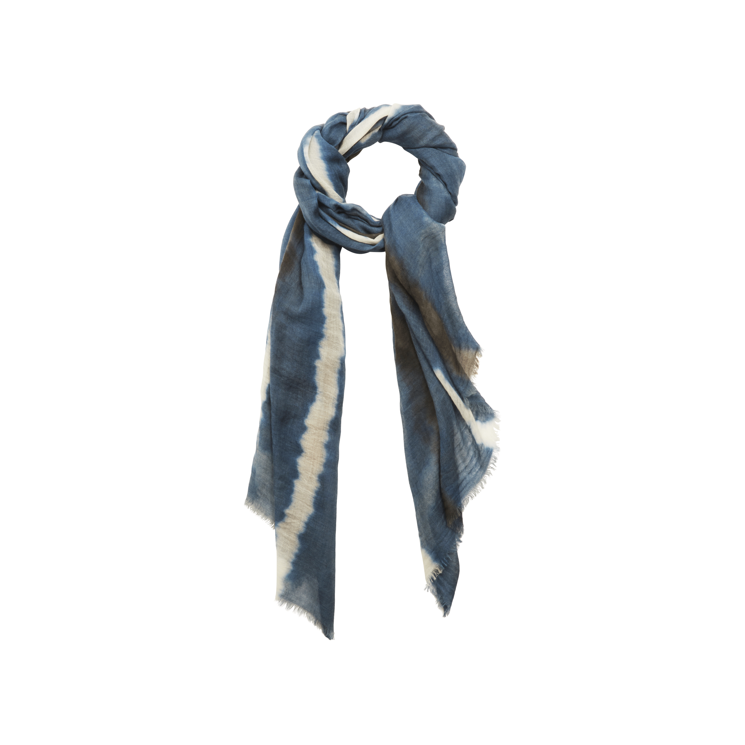 Etole Tie And Dye Etamine De Laine - Blue Print