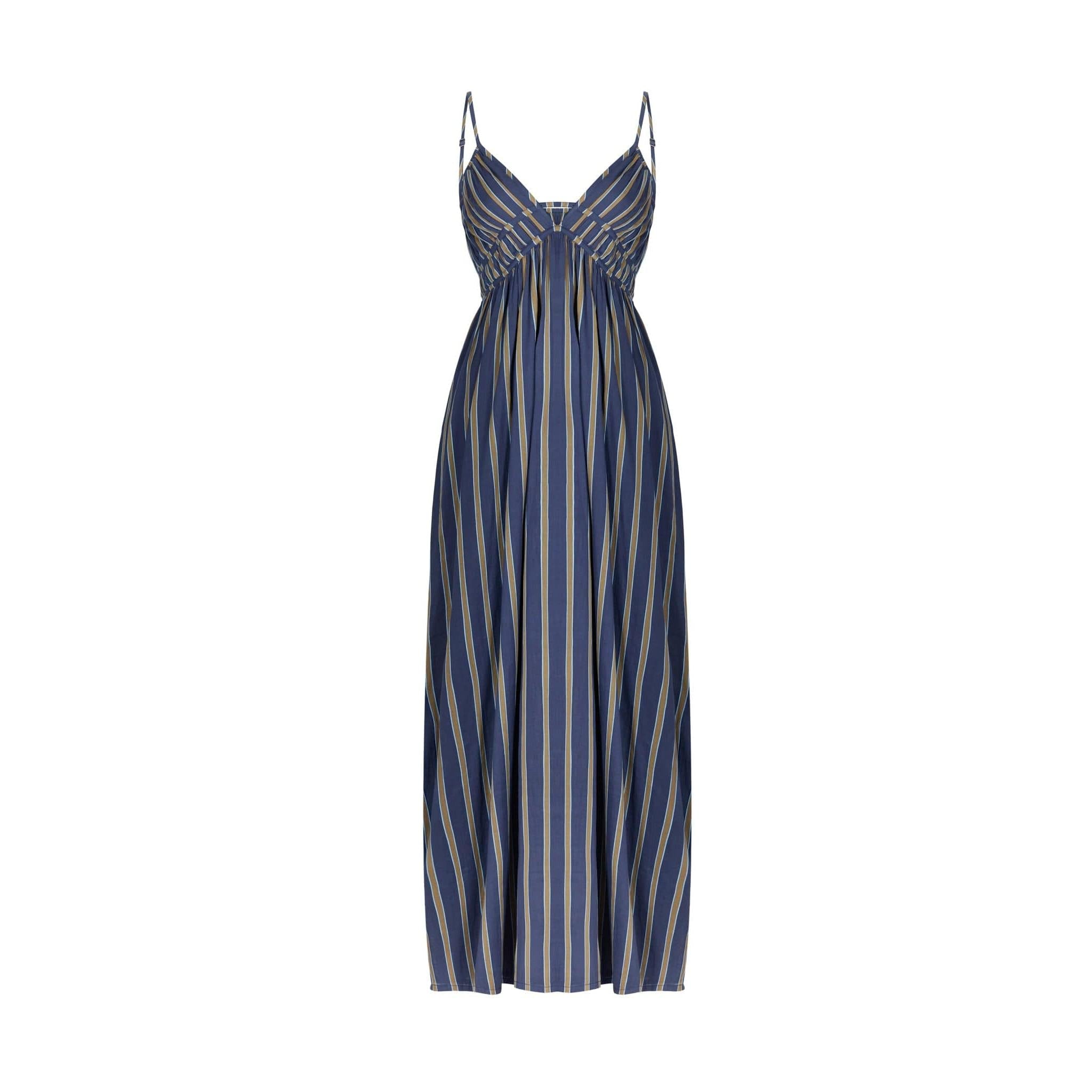 Robe Balina Imprime Pelicano - Dark Blue Kaki