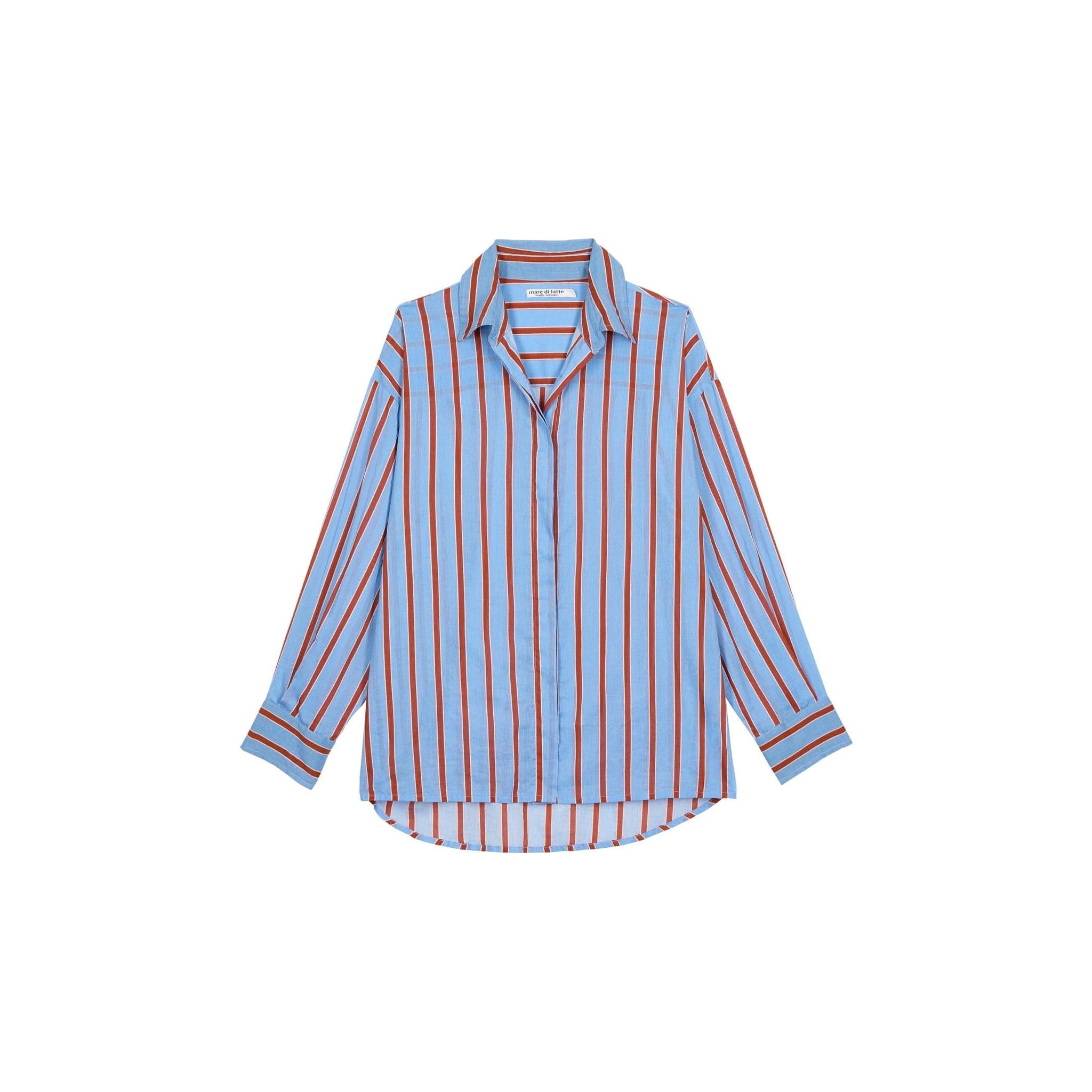 Chemise Fiorina Imprime Pelicano - Dark Blue Kaki