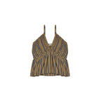 Top Loulou Imprime Pelicano - Army Dark Blue