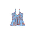 Top Loulou Imprime Pelicano - Light Blue Red